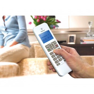 PROFOON PDX-8420TE Teléfono DUO inalámbrico DECT-GAP Manos Libres