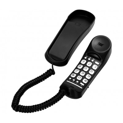 PROFOON TX105 Teléfono monopieza ultra compacto con cable extensible