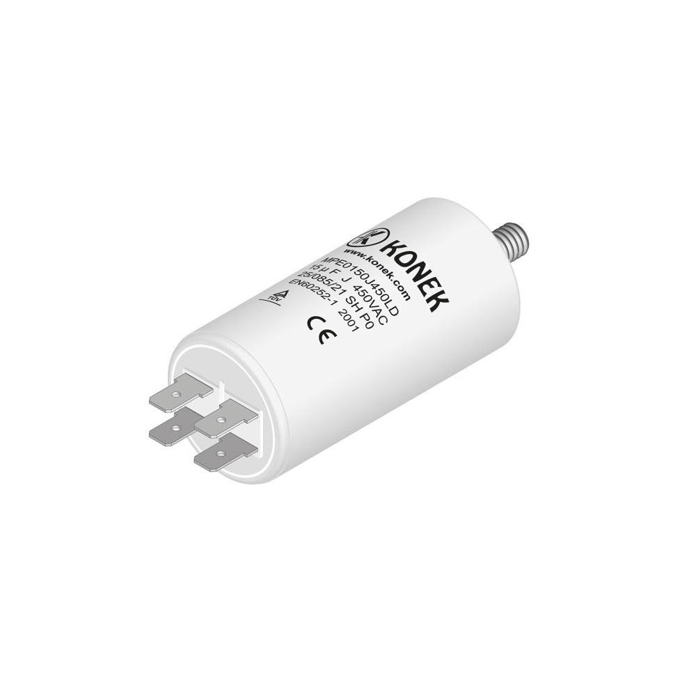 KONEK Condensador de arranque de motor 15MF MPE0150J450LD KONEK Condensador de arranque de motor 15MF MPE0150J450LD