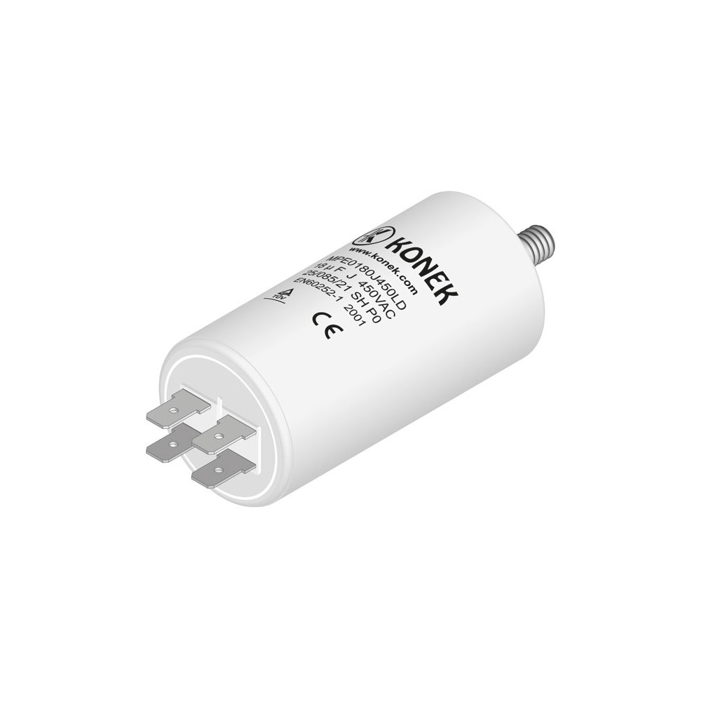 KONEK Condensador de arranque de motor 18MF MPE0180J450LD KONEK Condensador de arranque de motor 18MF MPE0180J450LD