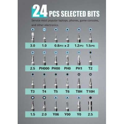 SD-9322M Kit herramientas para reparación de teléfonos y consolas de Proskit