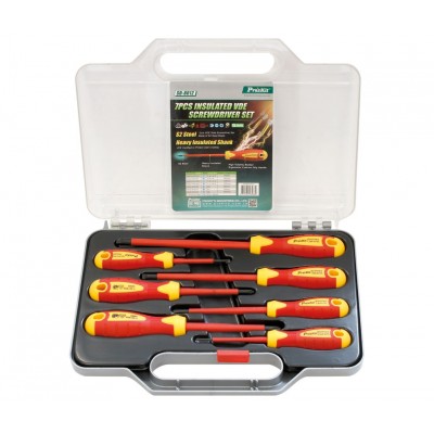 SD-8011 Juego de destornilladores profesionales para electricistas DIN 1000V de Proskit