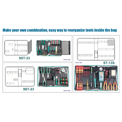 9ST-33 Cartera para herramientas con clasificadores de Proskit