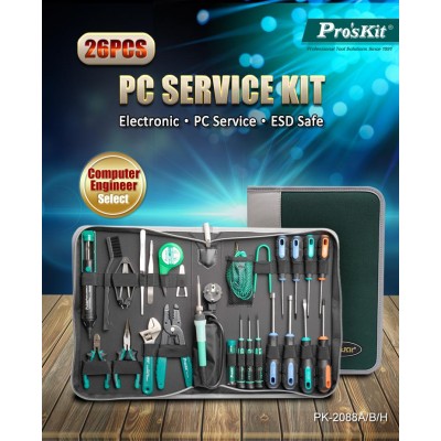 PK-2088B Juego de herramientas para mantenimiento de PC de Proskit