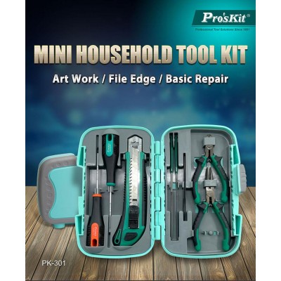 PK-301 Estuche de herramientas para uso doméstico de Proskit
