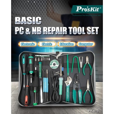PK-810B Kit de herramientas de Servicio para informática de Proskit