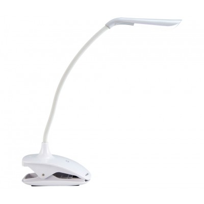 FL-11 Lámpara de sobremesa LED con batería recargable y pinza de Fysic