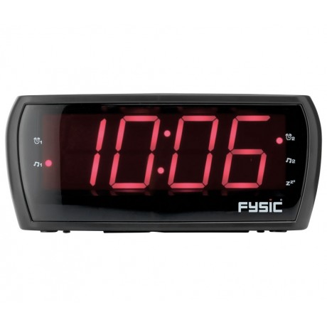 FK450 Radio reloj despertador con pantalla XL de Fysic