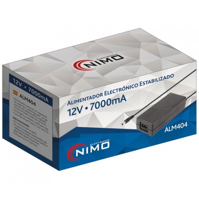 Alimentador Electrónico Universal 12VCC/7A - ALM404