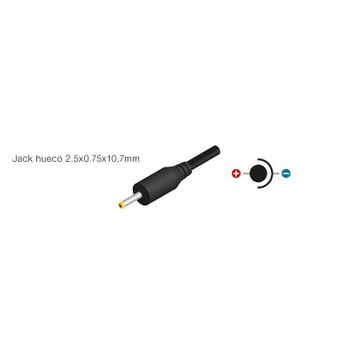 Alimentador Electrónico 9Vcc/2.0A Especial para Tablet Jack hueco 2.5x0.75x10.7mm - ALM141