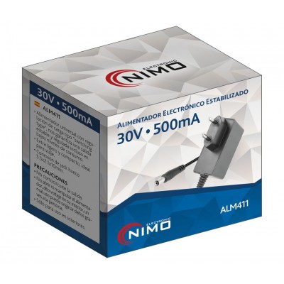 Alimentador Electrónico Universal 30VCC/500mA - ALM411