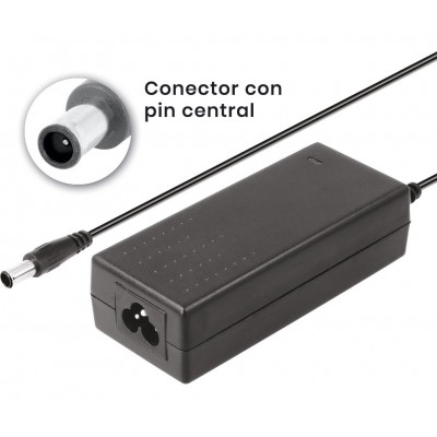 ALM405 Alimentador Electrónico Universal con Jack hueco 3 Pin 6.5x4.4x10mm y 19Vcc/2.1A