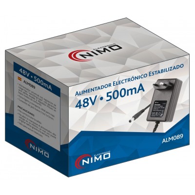 Alimentador Electrónico Universal 48VCC/0.5A - ALM089