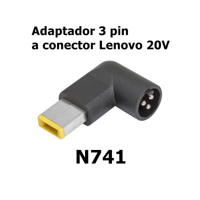 N741 Adaptador 3 pin a conector Lenovo (5 unidades)