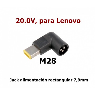 M28 Jack DC tips automático 20.0V para ALM291, ALM292, ALM293...