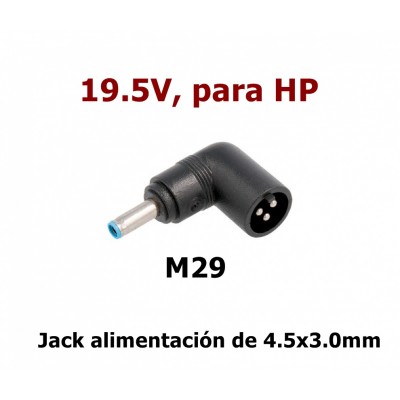 M29 Jack DC tips automático 19.5V para ALM291, ALM292, ALM293...
