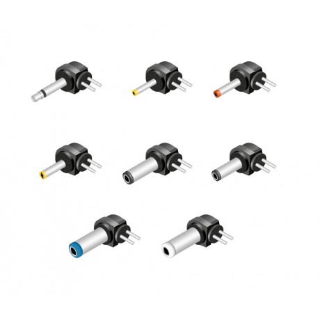 Conjunto de 8 conectores para alimentadores regulables - CONKIT013