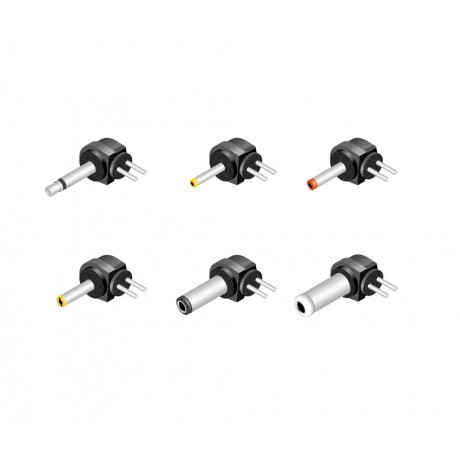 Conjunto de 6 conectores para Alimentadores Regulables ALM001...ALM174 - CONKIT014