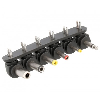 Conjunto de 6 conectores para Alimentadores Regulables ALM001...ALM174 - CONKIT014