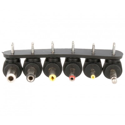 Conjunto de 6 conectores para Alimentadores Regulables ALM001...ALM174 - CONKIT014