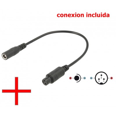 CAR334+ Cargador pack baterías de Ion-Litio 54.6V/1A