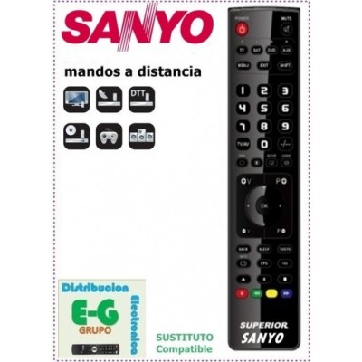 SANYO Mando a Distancia sustituto del original