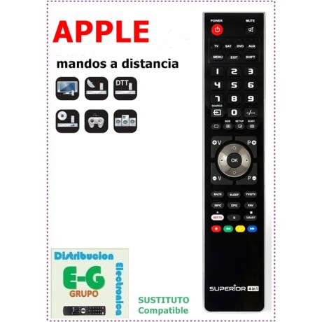 APPLE Mando a Distancia sustituto del original