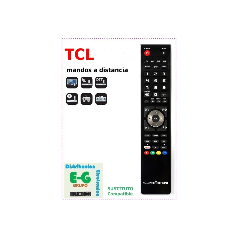 ᐅ Mando a distancia para TV EAS-ELECTRIC 【E43SL951】