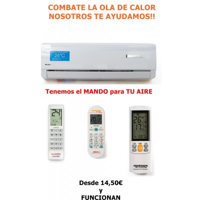 HOTEL PLUS Mando universal para Aire Acondicionado Superior 4000 codigos