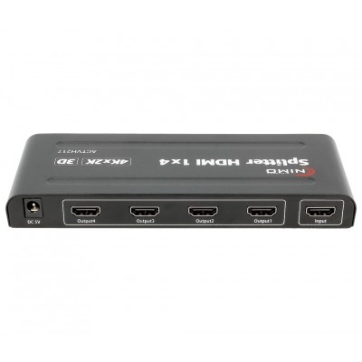 ACTVH217 Repartidor de señal activo HDMI 1 entrada 4 salidas de Nimo