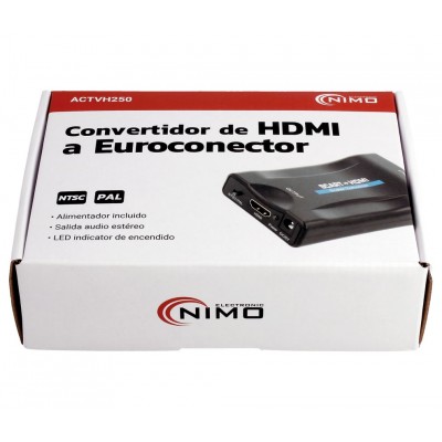 Adaptador Convertidor de HDMI a Euroconector - ACTVH250