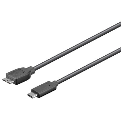 WIR1132 Conexión USB-C 3.1 macho-macho micro USB-B 3.0 de 0.6m