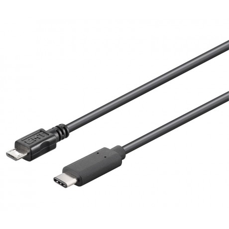 WIR1155 Conexión USB-C 3.1 macho-macho micro USB-B 2.0 de 0.60m