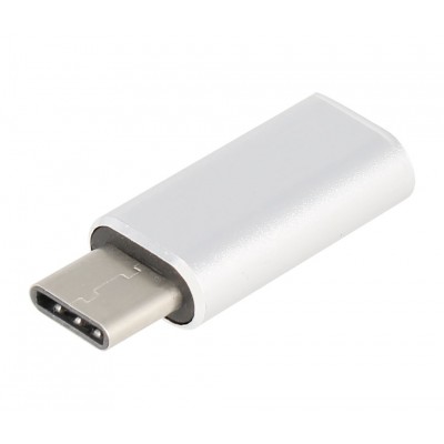 CON519 Adaptador Apple lightning hembra a USB-C macho