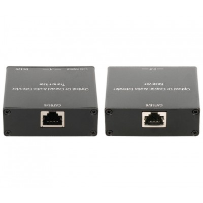ACTV140 Extensor de audio óptico o digital- cable UTP Cat5E/6 150m