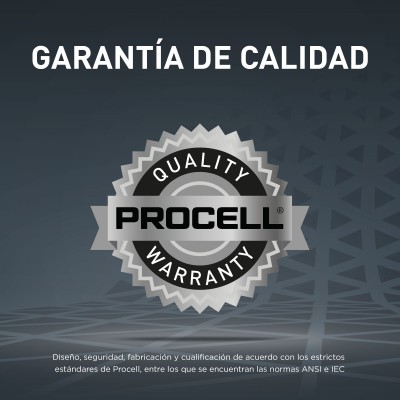 Pila alcalina PROCELL Constant Power Industrial By DURACELL LR6, AA (caja 10 unidades)