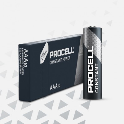40 Pilas alcalinas PROCELL Constant Power Industrial By DURACELL 20 AA-LR6 y 20 AAA-LR3