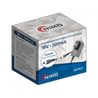 Alimentador Electrónico Universal 18VCC/500mA - ALM423