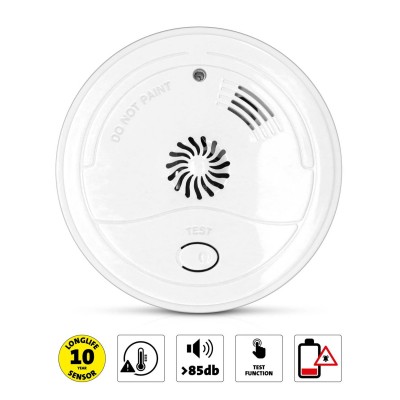 HA-58 Detector de calor de techo a pilas 9V de Alecto