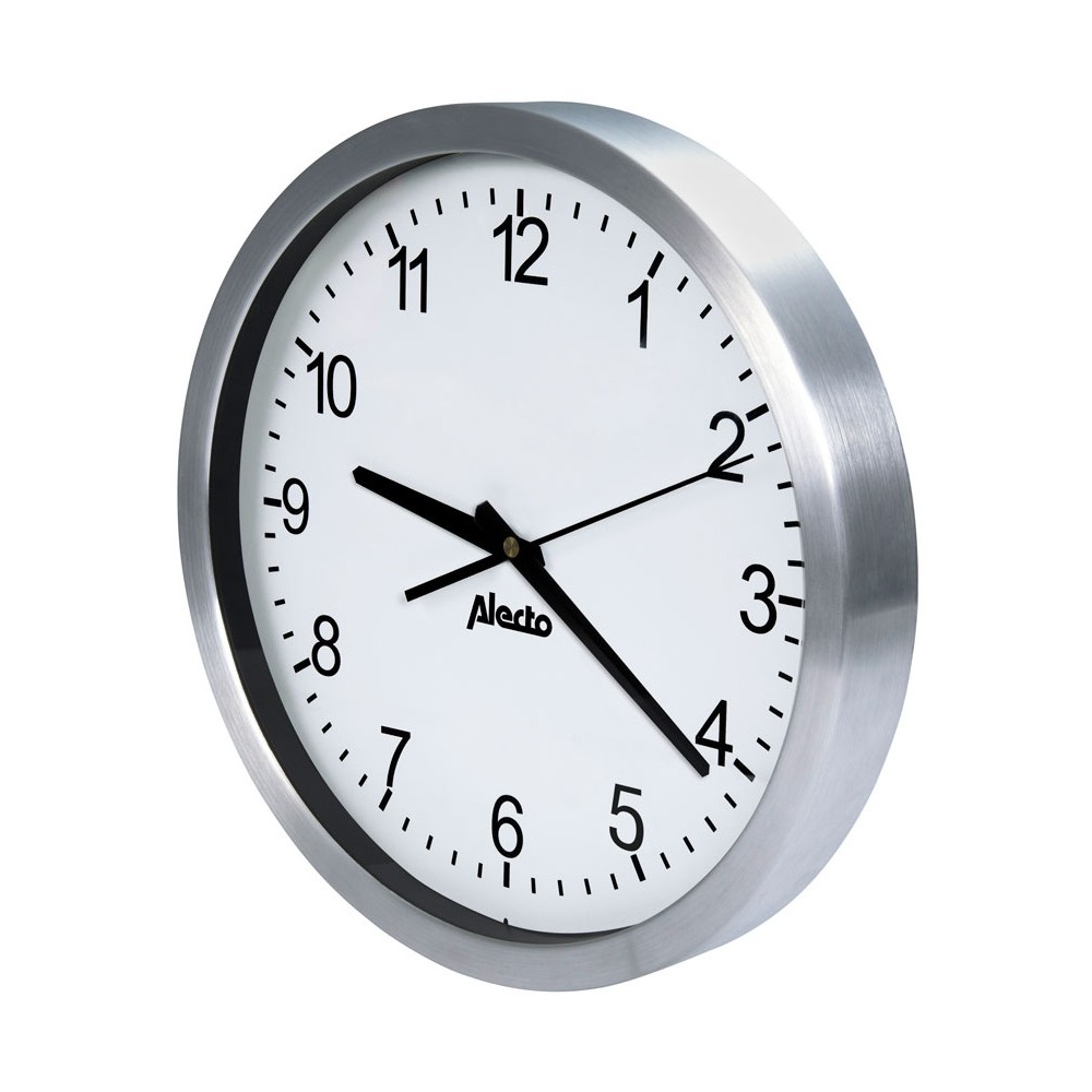 Reloj de Pared Numeros Adhesivos Aluminio XXL 100 cm