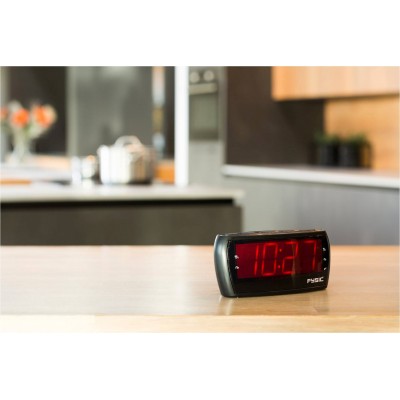 FK450 Radio reloj despertador con pantalla XL de Fysic