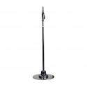 MS-350 Soporte telescópico cromado para micrófono  de Alecto