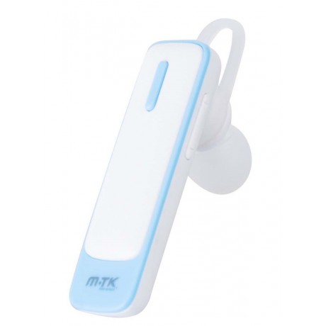 Auricular Bluetooth Tie para 2 Dispositivos de BTS, Marcación por Voz y Función Rellamada, Azul CT747 AZ