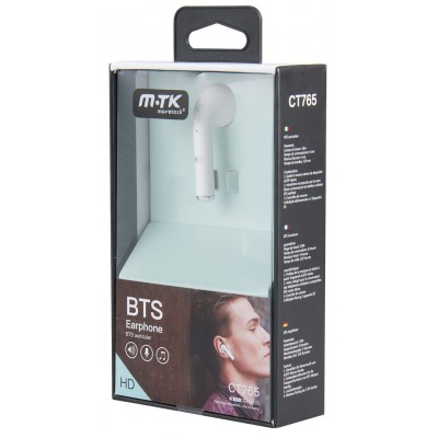 Auricular Manos Libres Bluetooth CT765 Blanco
