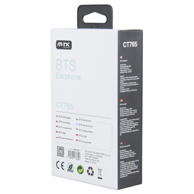 Auricular Manos Libres Bluetooth CT765 Blanco