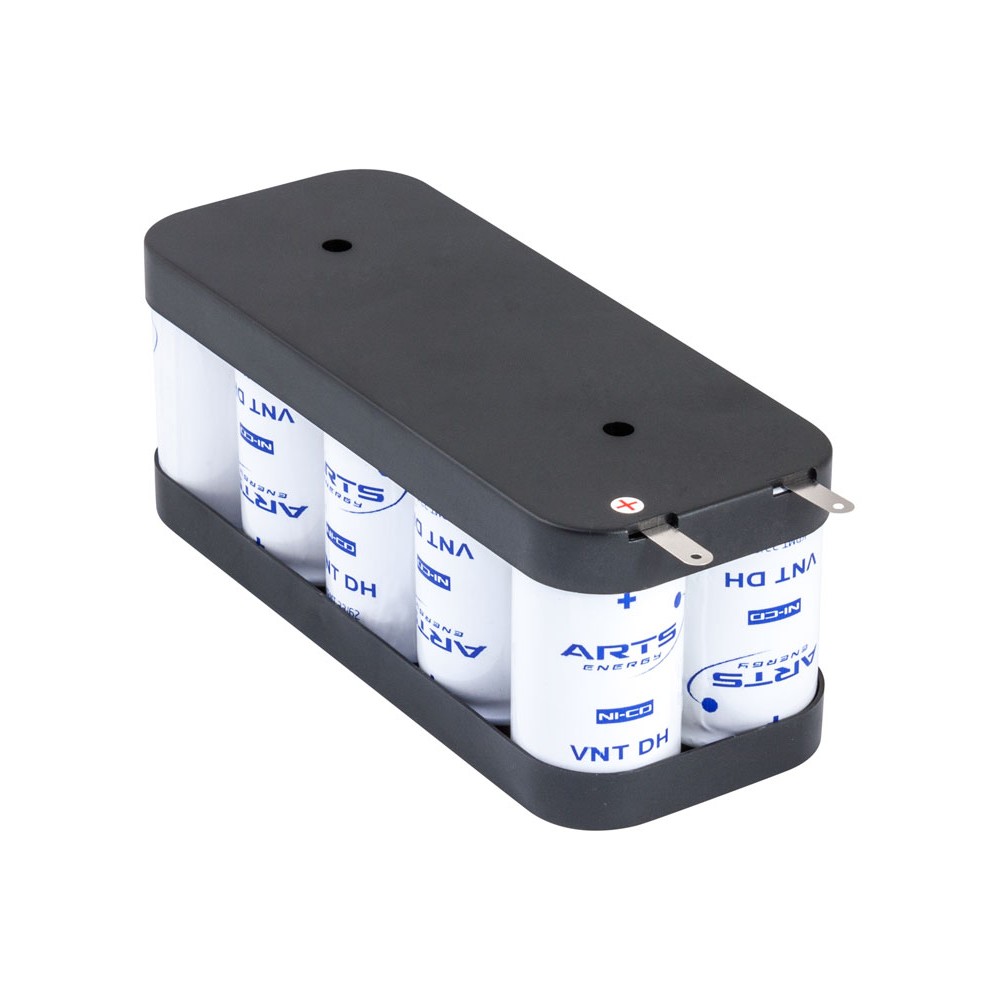 Pack de Batería de reemplazo Tipo Flasco 12V/4000mAh Ni-Cd VTDCD4000 X 10 Flasco Pack de Batería de reemplazo Tipo Flasco 12V/4000mAh Ni-Cd VTDCD4000 X 10 Flasco