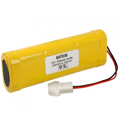 Pack de Batería de reemplazo para radio control de 7.2V/3300mAh NI-MH -SCMH3300 X 6 Racing Pack