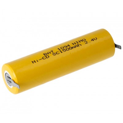 Pack de Baterías de reemplazo 2.4V/1500mAh Ni-CD SCCD1500 X 2, Bastón