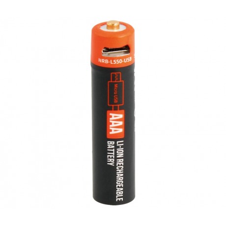 R03/AAA Batería Li-Ion Tipo R3 1.5V/550mAh