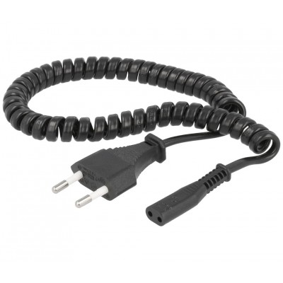 Cable rizado para afeitadoras de 1.80m